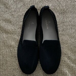 Womens Danskin Dream Knit Ribbed Ballet Flats, Sz 6, worn once!